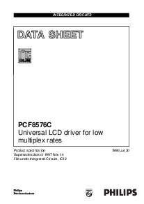 浏览型号PCF8576的Datasheet PDF文件第1页