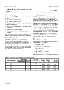 浏览型号PCF8576的Datasheet PDF文件第9页