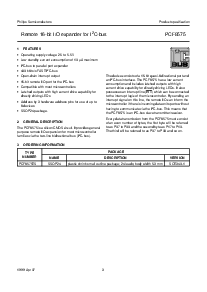 浏览型号PCF8575TS的Datasheet PDF文件第3页