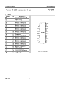 浏览型号PCF8575TS的Datasheet PDF文件第5页