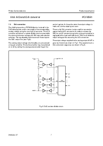 浏览型号PCF8591T的Datasheet PDF文件第7页
