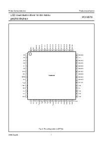 浏览型号PCF8578H的Datasheet PDF文件第7页
