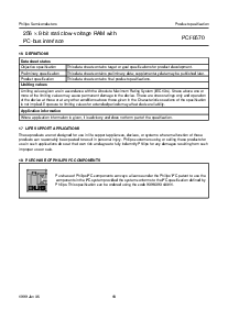 浏览型号PCF8570P的Datasheet PDF文件第18页