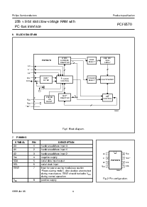 浏览型号PCF8570的Datasheet PDF文件第4页