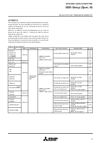 浏览型号M38507F8FP的Datasheet PDF文件第13页