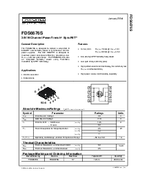 浏览型号FDS6676S的Datasheet PDF文件第1页