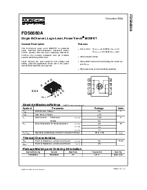 浏览型号FDS6680A的Datasheet PDF文件第1页