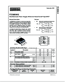 浏览型号FDS6984S的Datasheet PDF文件第1页