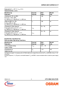 浏览型号SFH5140F的Datasheet PDF文件第3页