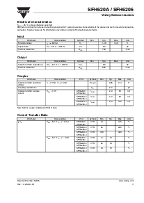 浏览型号SFH615A-1的Datasheet PDF文件第3页
