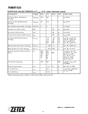 浏览型号FMMT620的Datasheet PDF文件第4页