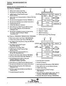浏览型号TMS320C25FNLW的Datasheet PDF文件第4页