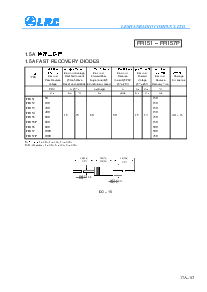 浏览型号FR151的Datasheet PDF文件第1页