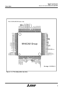 浏览型号M30624MG-247FP的Datasheet PDF文件第3页