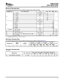 浏览型号SN74LVC2G34YEAR的Datasheet PDF文件第5页