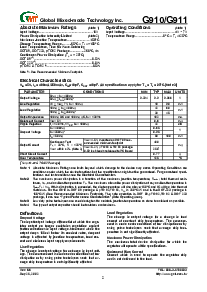 浏览型号G910T21U的Datasheet PDF文件第2页