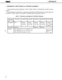 浏览型号UPD784031YGC-3B9的Datasheet PDF文件第6页