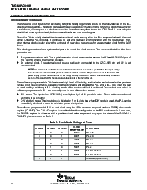 浏览型号TMS320VC5402PGER10的Datasheet PDF文件第22页
