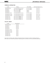 浏览型号UPD78P324GJA-5BJ的Datasheet PDF文件第2页