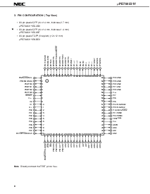 浏览型号UPD784031YGK-BE9的Datasheet PDF文件第8页