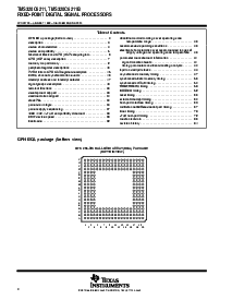 浏览型号TMS320C6211GLW167的Datasheet PDF文件第2页