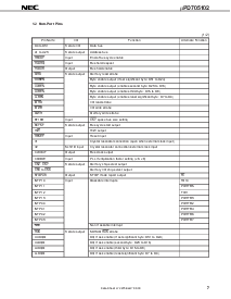 浏览型号UPD705102GM-143-8ED的Datasheet PDF文件第7页