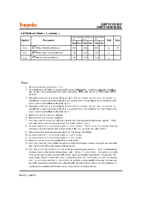 浏览型号GM71V18163C的Datasheet PDF文件第9页