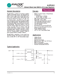 浏览型号AAT3242ITP-TG-T1的Datasheet PDF文件第1页
