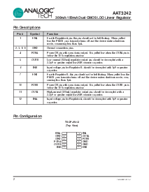 浏览型号AAT3242ITP-TG-T1的Datasheet PDF文件第2页