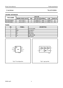 浏览型号74LVC1GX04GV的Datasheet PDF文件第4页