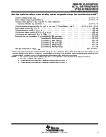 浏览型号SN74LV541ARGYRG4的Datasheet PDF文件第3页