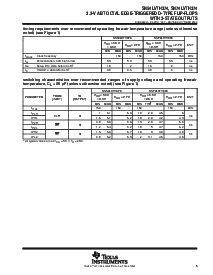 浏览型号SN74LVTH374的Datasheet PDF文件第5页