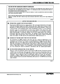 浏览型号HB54A2568KN的Datasheet PDF文件第16页