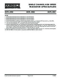 浏览型号HCPL-0500的Datasheet PDF文件第5页