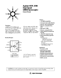 浏览型号HCPL-0708500的Datasheet PDF文件第1页