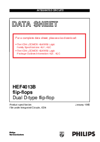 浏览型号HEF4013BTD的Datasheet PDF文件第1页