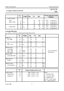 浏览型号HEF4017BP的Datasheet PDF文件第5页