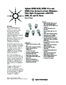 浏览型号HFBR-1412C的Datasheet PDF文件第1页