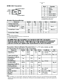 浏览型号HFBR-2533的Datasheet PDF文件第17页