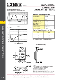 浏览型号HMC426MS8的Datasheet PDF文件第3页