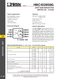 浏览型号HMC435MS8G的Datasheet PDF文件第1页