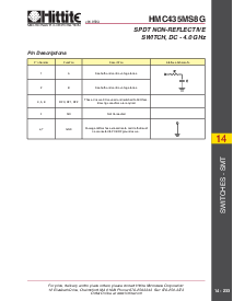 浏览型号HMC435MS8G的Datasheet PDF文件第4页