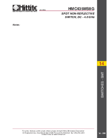 浏览型号HMC435MS8G的Datasheet PDF文件第6页