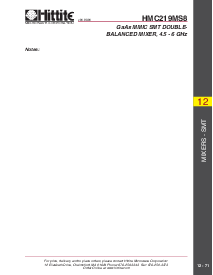 浏览型号HMC219MS8的Datasheet PDF文件第6页