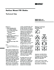 浏览型号HSMP-3814的Datasheet PDF文件第1页
