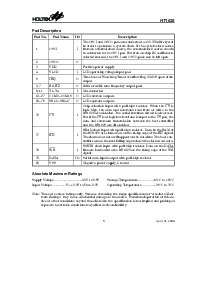 浏览型号HT16270的Datasheet PDF文件第5页