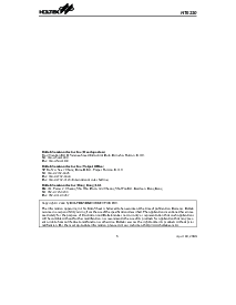 浏览型号HT6230的Datasheet PDF文件第8页