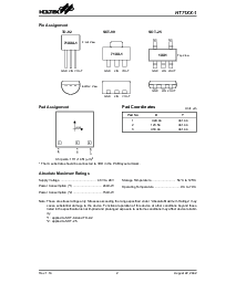 浏览型号HT7130-1的Datasheet PDF文件第2页