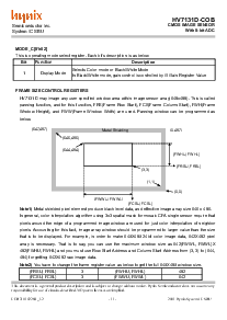 浏览型号HV7131D-COB的Datasheet PDF文件第11页