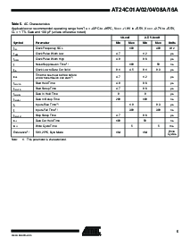 浏览型号AT24C16N-10SI-1.8的Datasheet PDF文件第5页